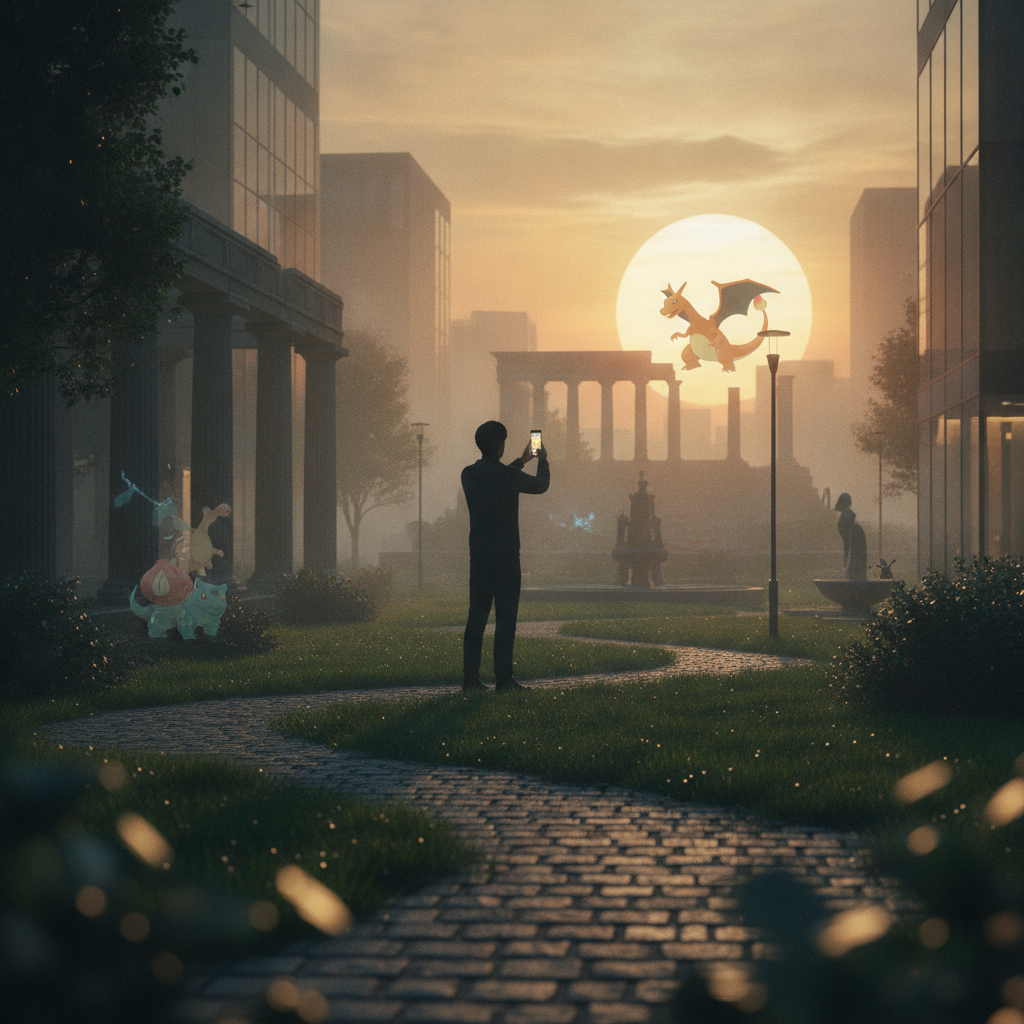 Playing Pokémon GO